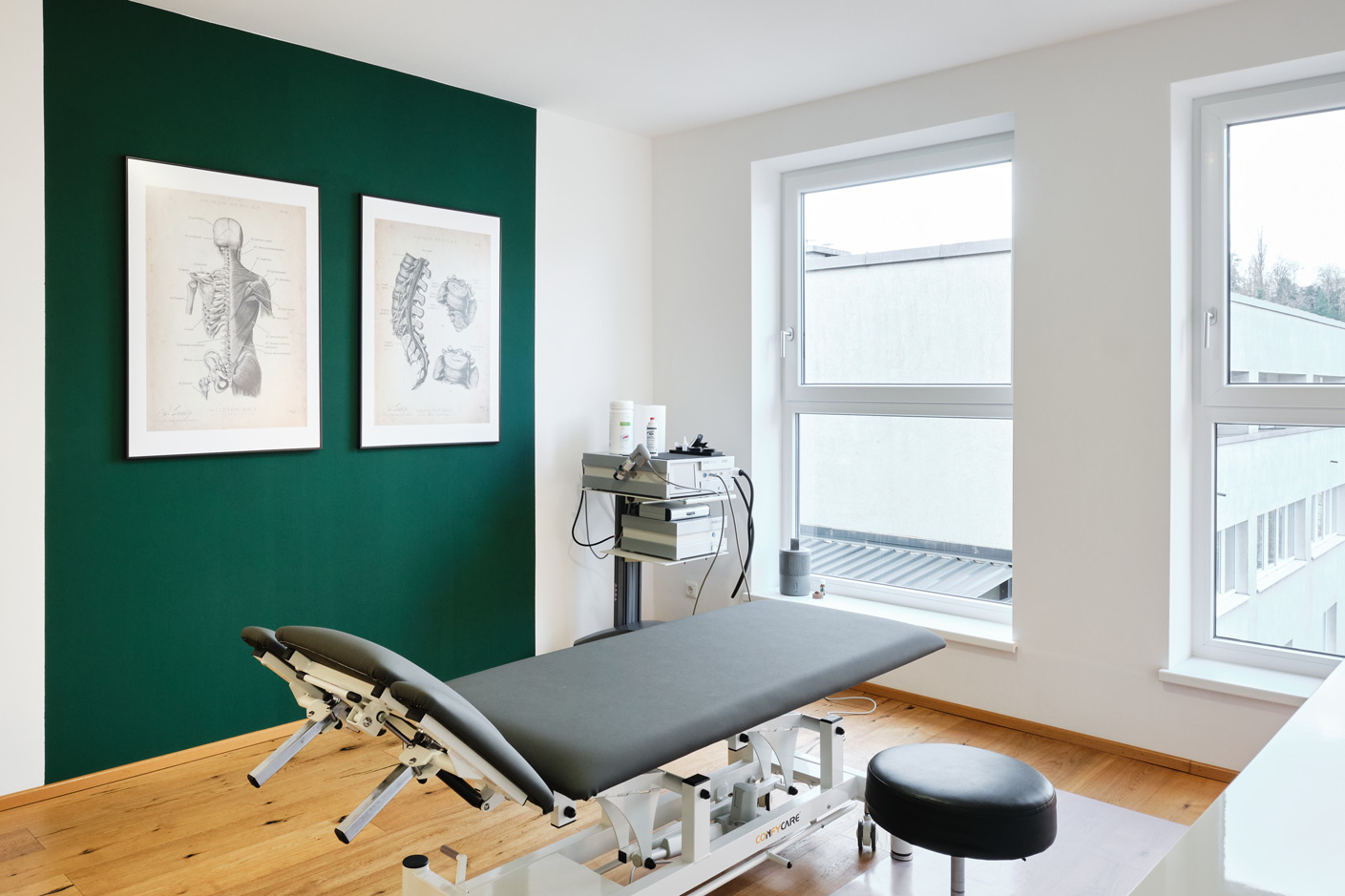 Ein weiteres Behandlungszimmer der Ordination