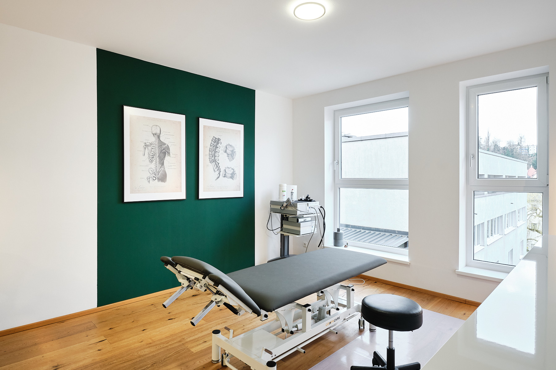 Ein weiteres Behandlungszimmer der Ordination